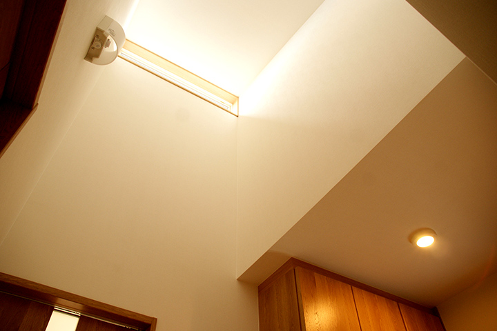 平屋施工事例紹介　吹抜け