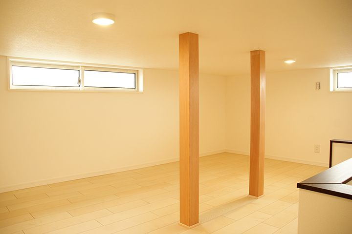 ロフト　平屋　施工例