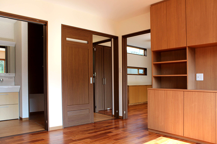 寝室　施工事例